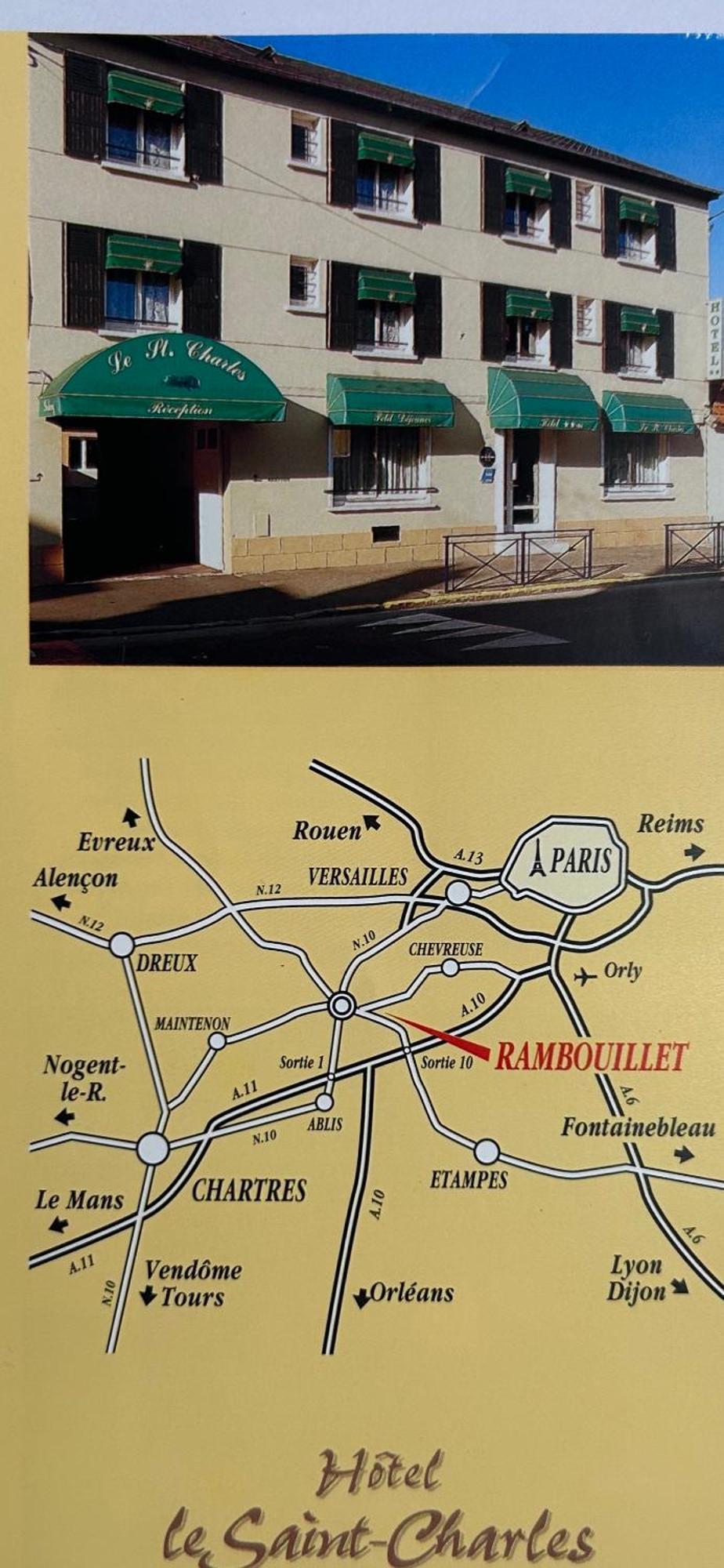 Hotel Saint - Charles Rambouillet Dış mekan fotoğraf